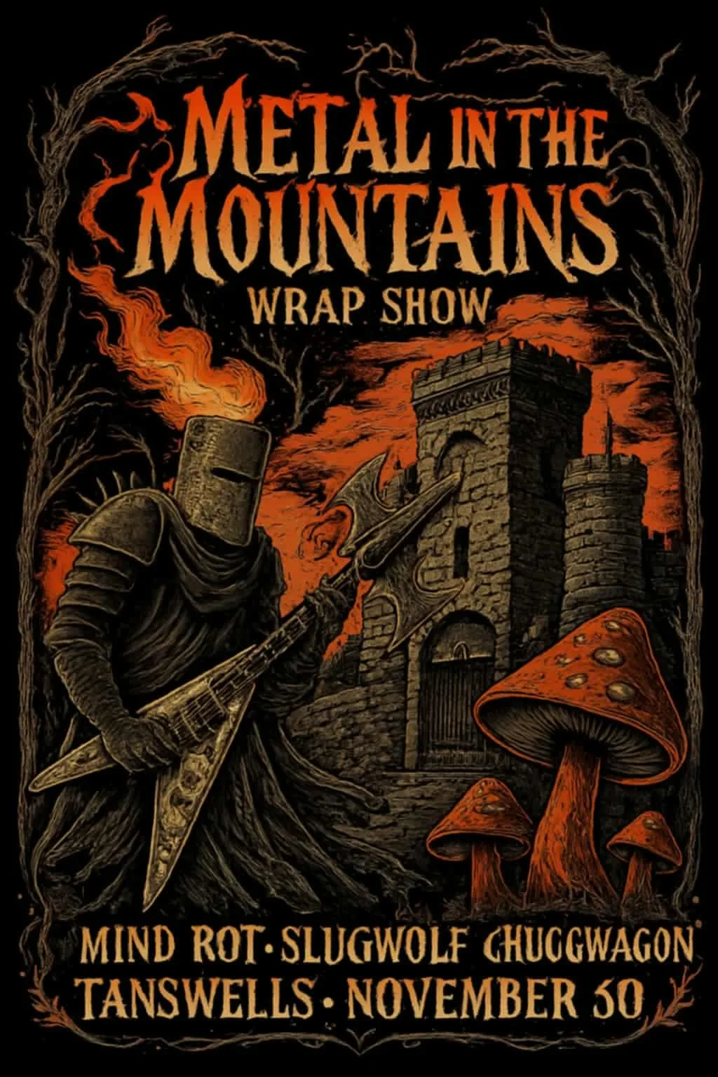 Metal in the Mountains wrap show