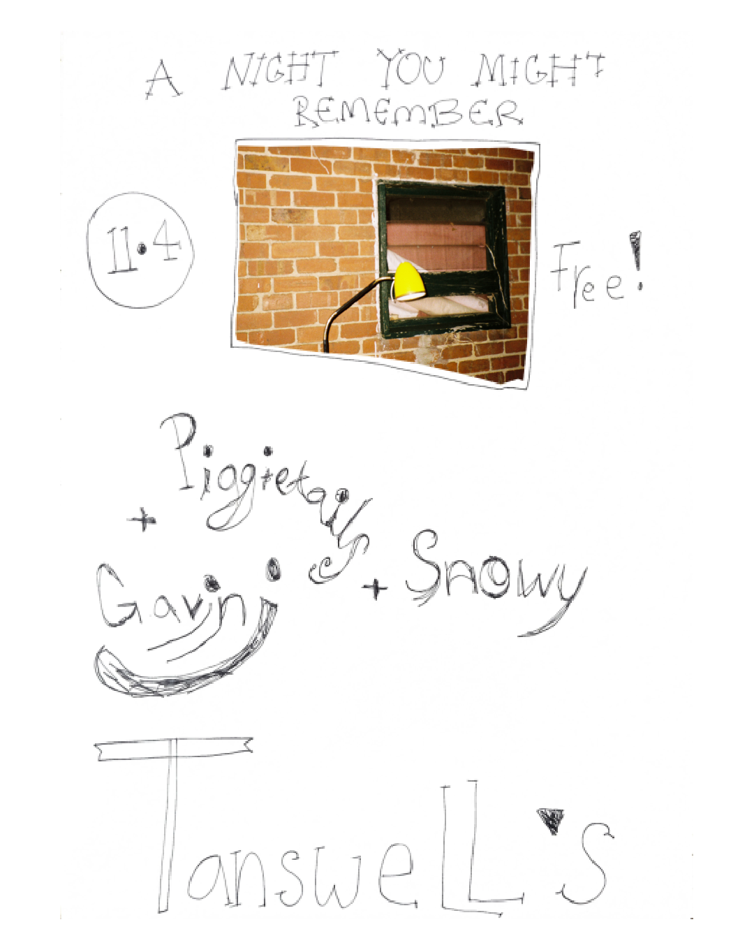 Piggietails, Gavin! & Snowy