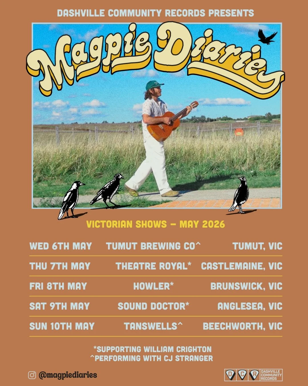 Magpie Diaries (Mother's Day evening)