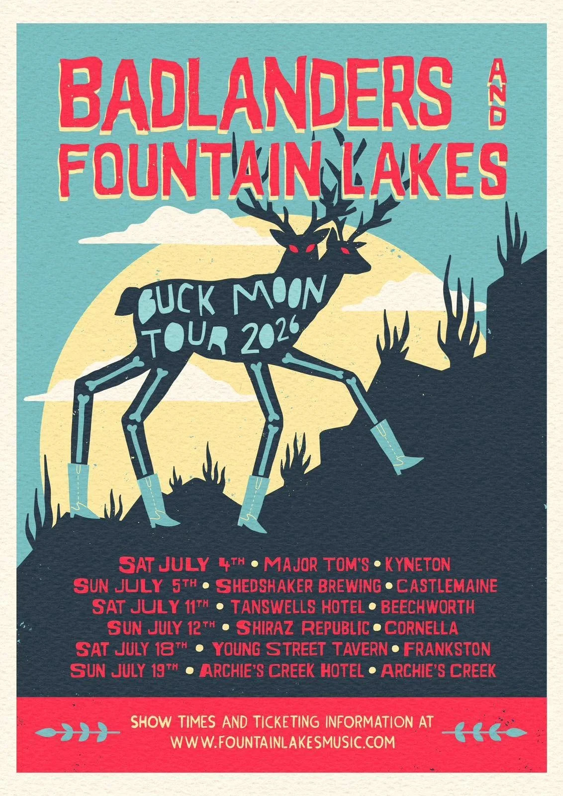 Badlanders & Fountain Lakes