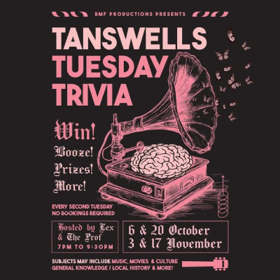 Tanswells Trivia Tuesdays