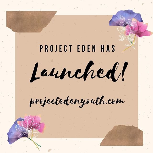 Project Eden has officially launched! Visit our website projectedenyouth.com. &mdash;
#poweredbyyouth #kids4kidshk #4changemaker