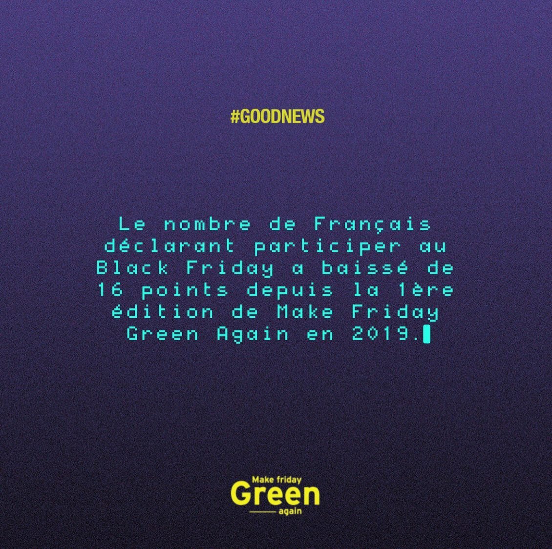 &Ecirc;tre une marque de v&ecirc;tements et d&eacute;fendre la consommation raisonn&eacute;e, voil&agrave; qui est antinomique.

Et pourtant non, car en prenant le contrepied du Black Friday - et de tous ses tenants promotionnels qui finalement duren