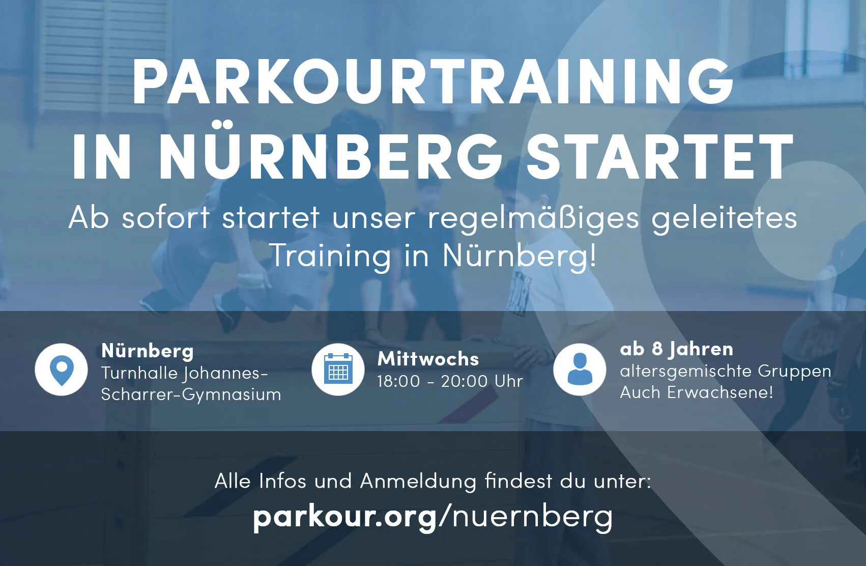 Parkour Training in Nürnberg
