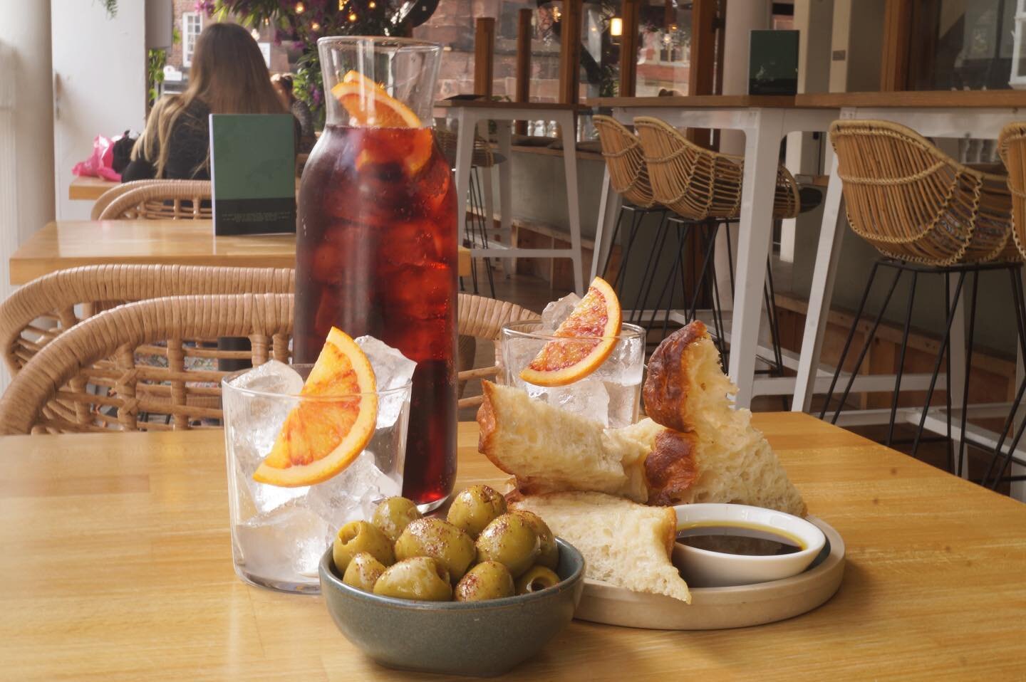 Suns (nearly) out, sangria is on, small plates are flowing. Ready for those 3 Glorious bank holidays May has in store for us. 

Terrace is bookable to save disappointment ;) 
&bull;
&bull;
&bull;
&bull;
&bull;

#shrub #northwest #northwales #chester 