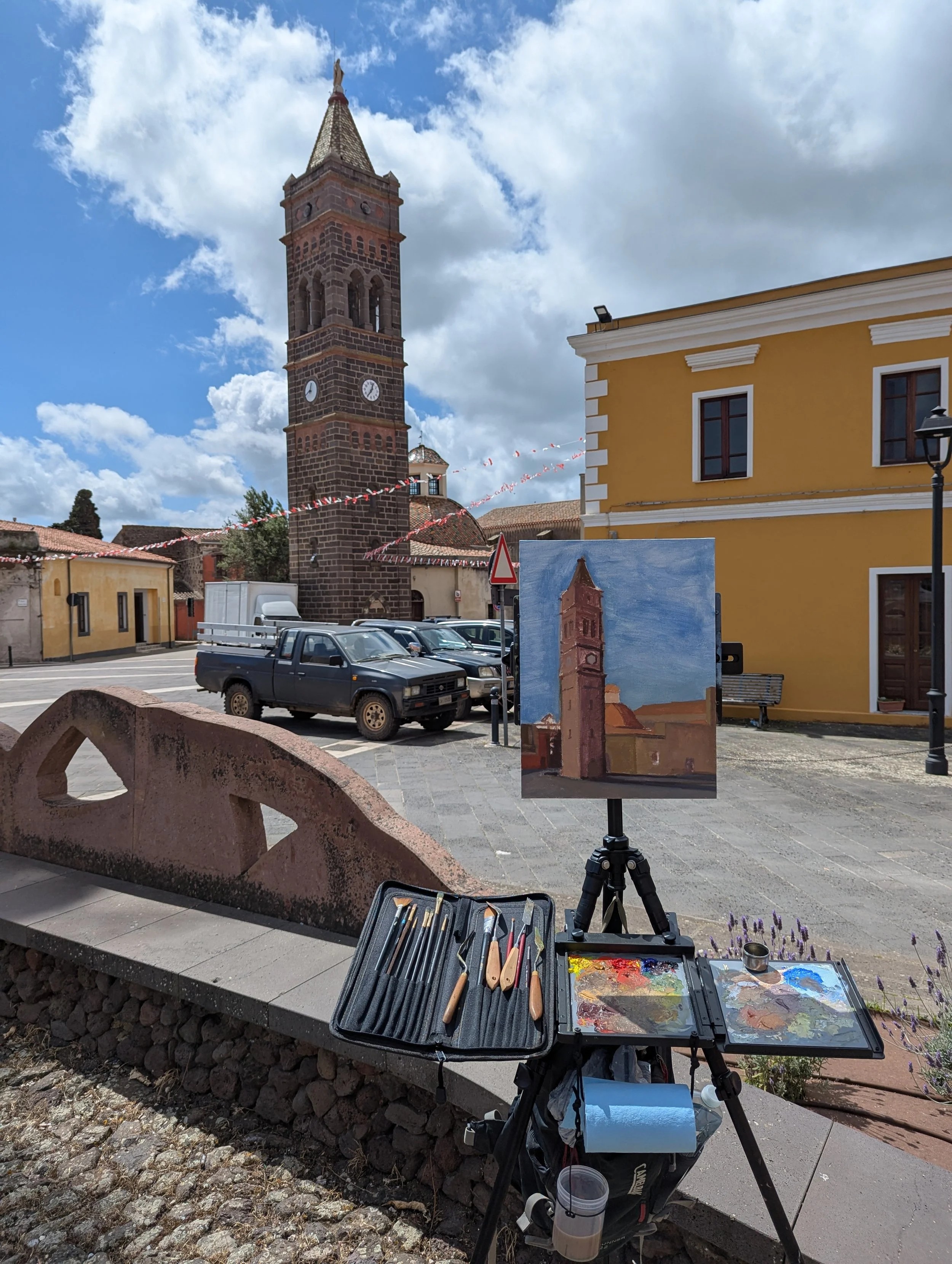 Still couldn't figure out how I wanted to paint it.