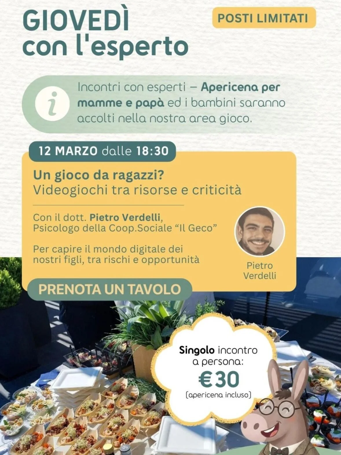 Ciao a tutti 🤩 Scommettiamo che anche stavolta riusciamo a sorprendervi? Segnatevi questa data: 🗓️Gioved&igrave; 12 marzo 2026, presso il 📍@benvenutofamilyrestaurant di Milano, il dr. Pietro Verdelli ci porter&agrave; nel mondo del gaming, chiacch