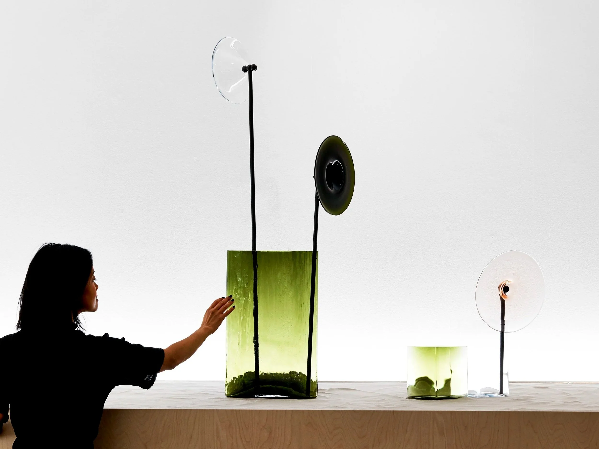 Exhibition architecture / Imperfections by Bouroullec