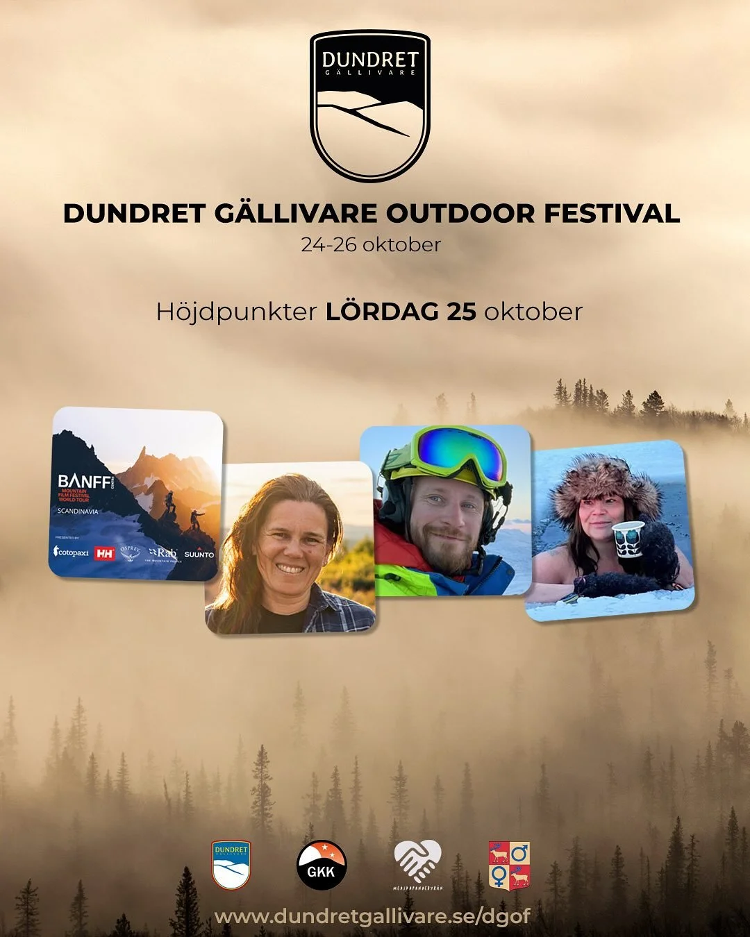 L&ouml;rdag 25 oktober har Dundret G&auml;llivare Outdoor Festival (DGOF) ett sp&auml;nnande program med kallbad, fotografering, l&aring;ngf&auml;rdsskridskor, fj&auml;lls&auml;kerhet och filmfestival!

Alla aktiviteter p&aring; DGOF &auml;r gratis m