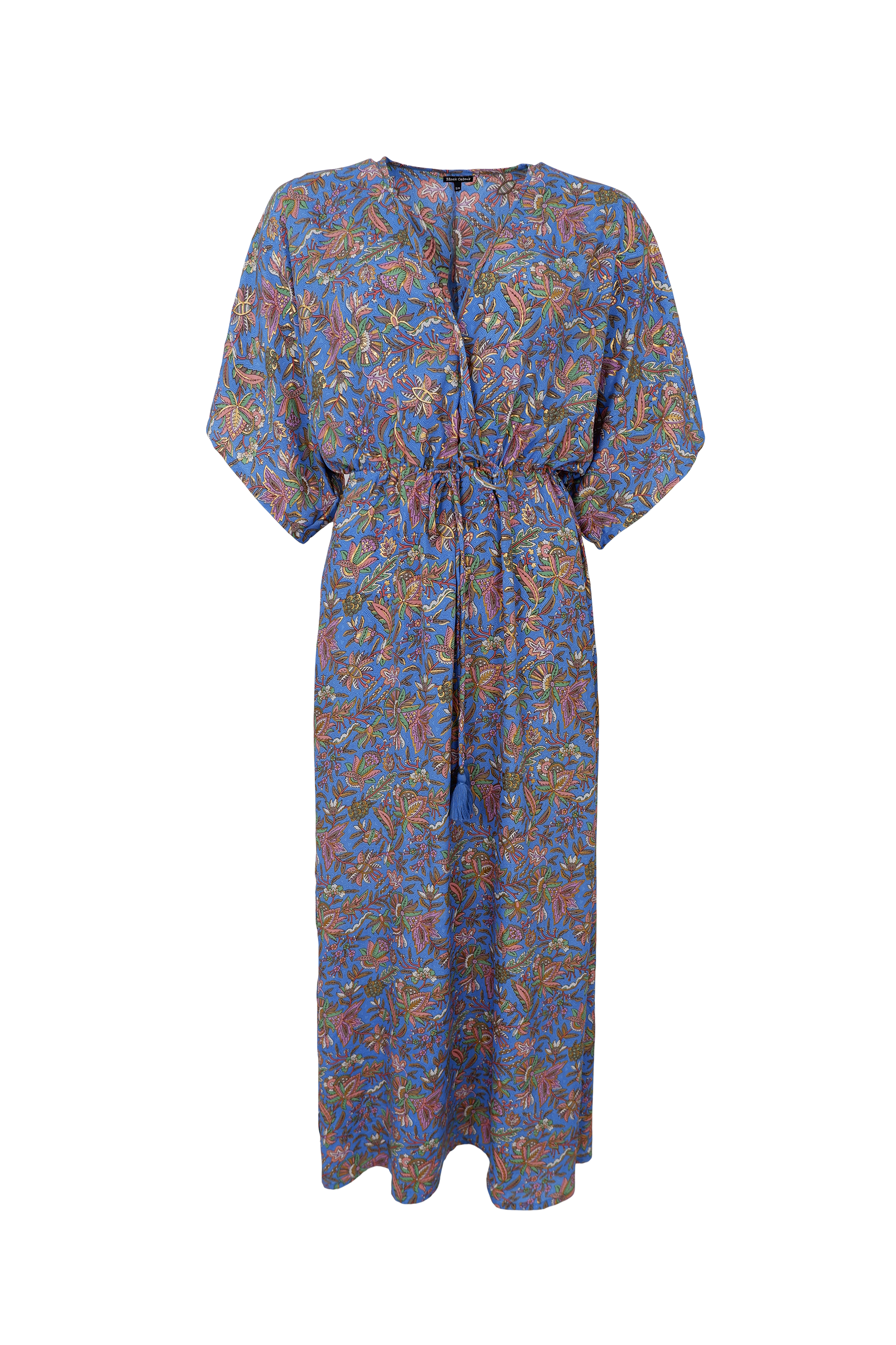 Black Colour Luna Violet Blue Dress