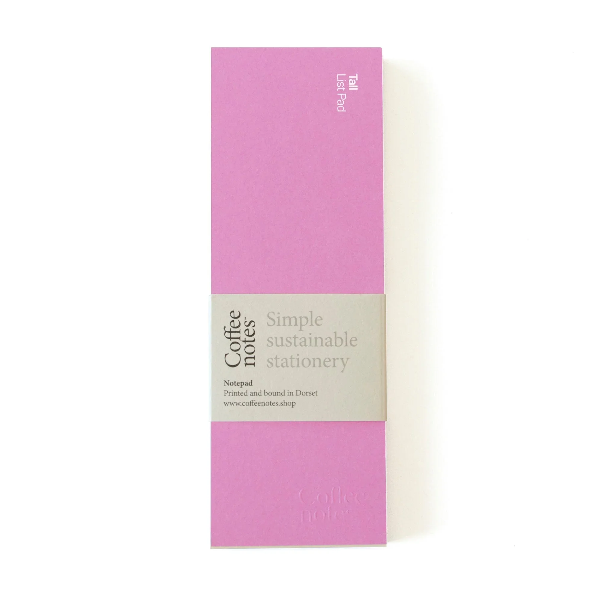 Coffeenotes Tall List Pad Lilac