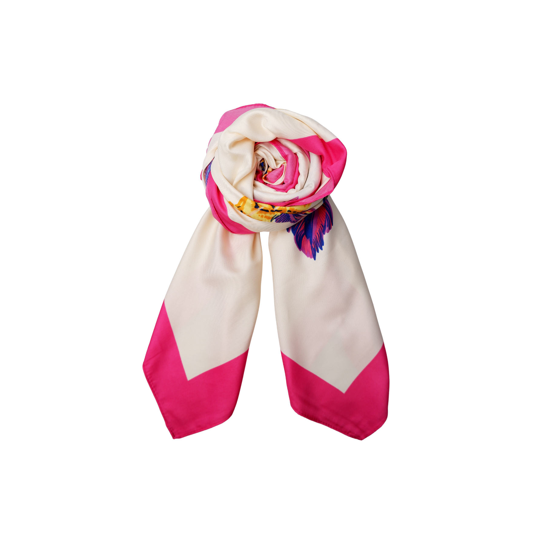 BCTALULA satin scarf Pink.png