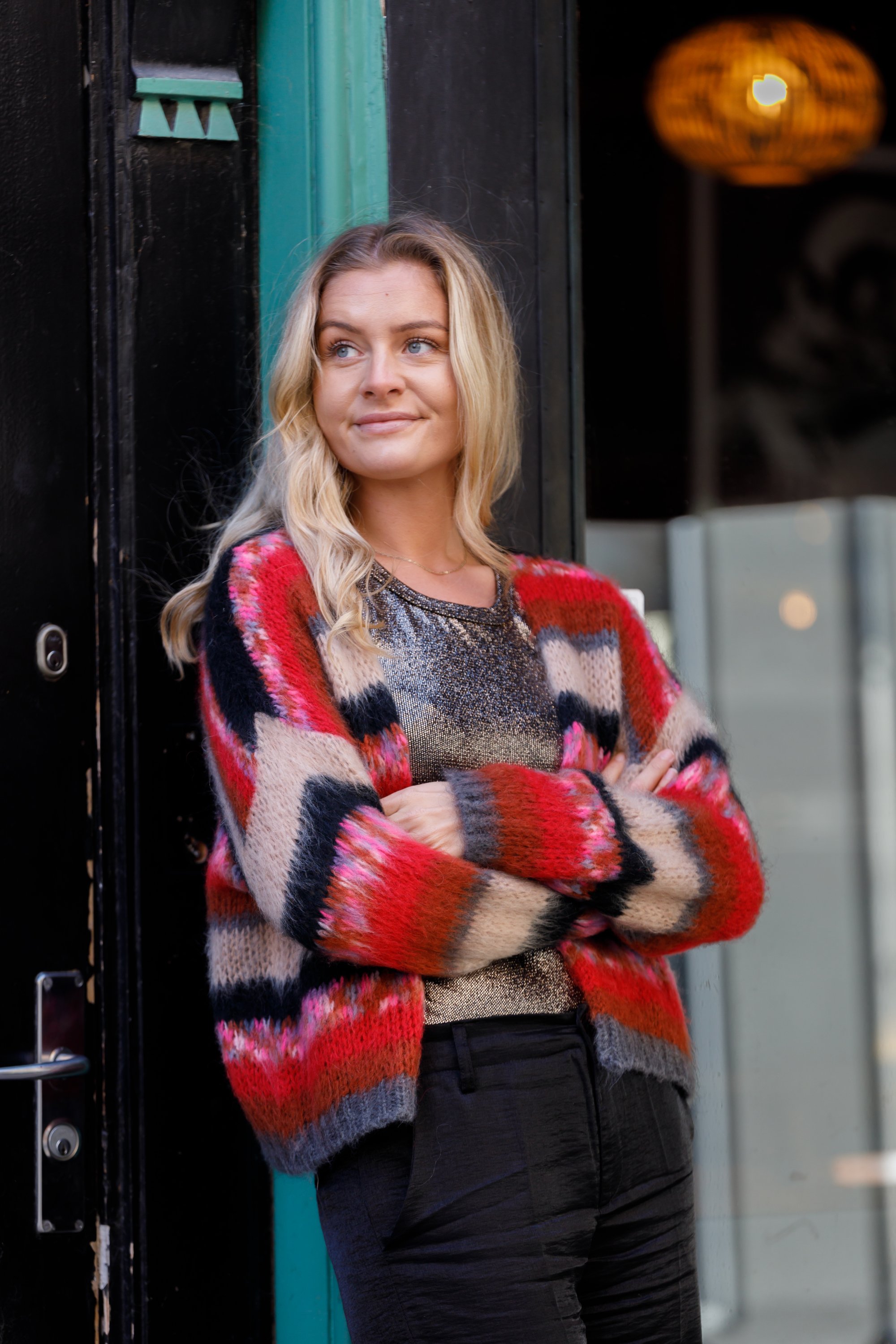 BCCASEY multi striped cardigan Berry 2.jpg