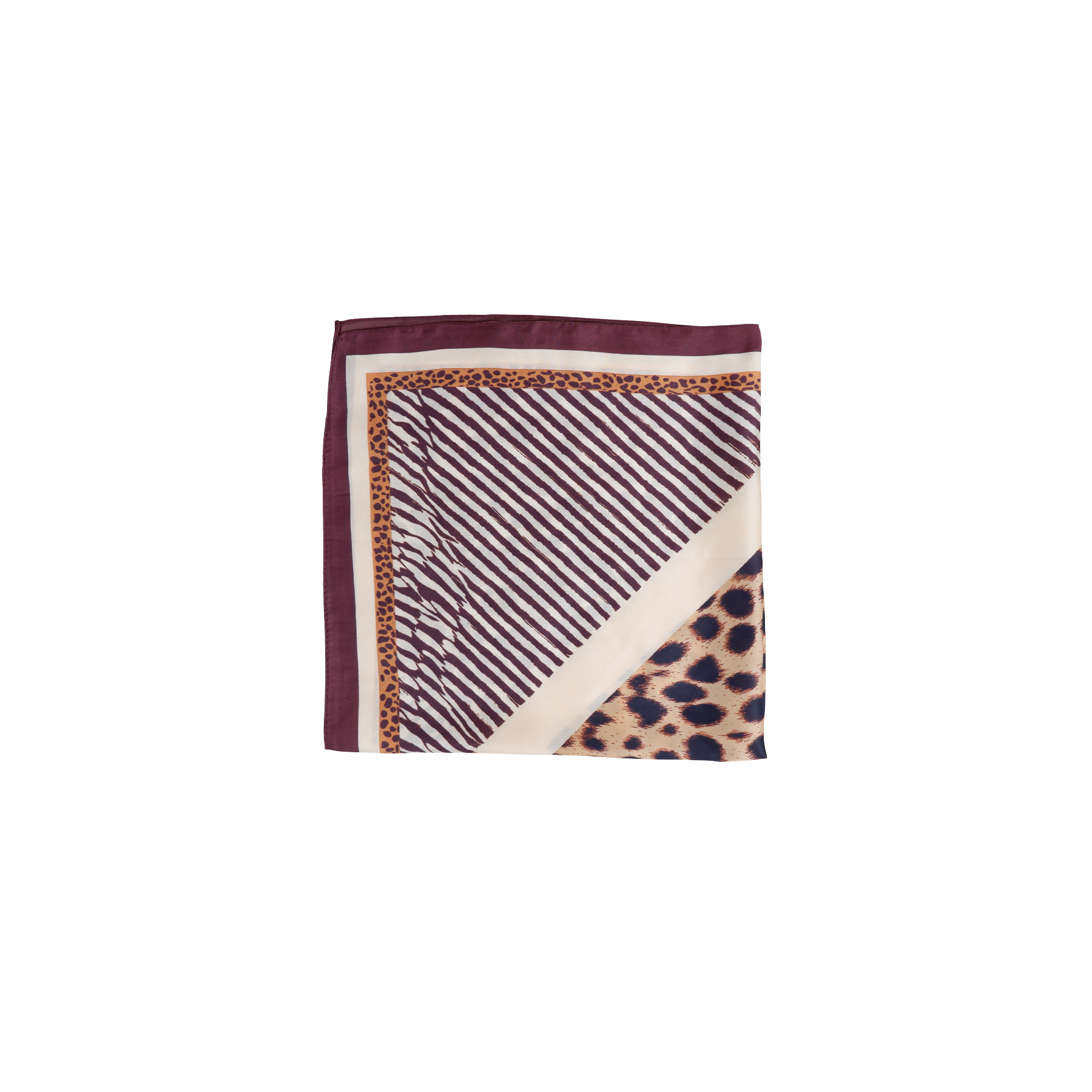 BCELENA satin scarf Coffee 2.png