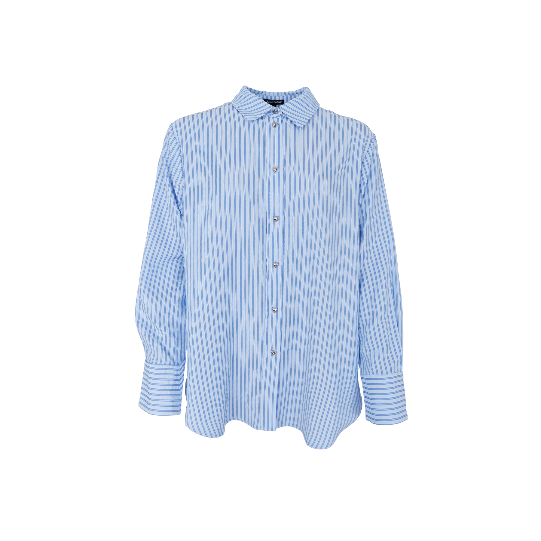 Black Colour Valentine Blue Shirt