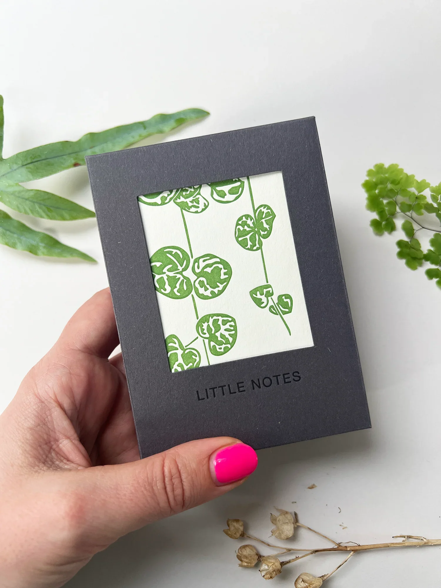 Penguin Ink Foliage Notecard Set