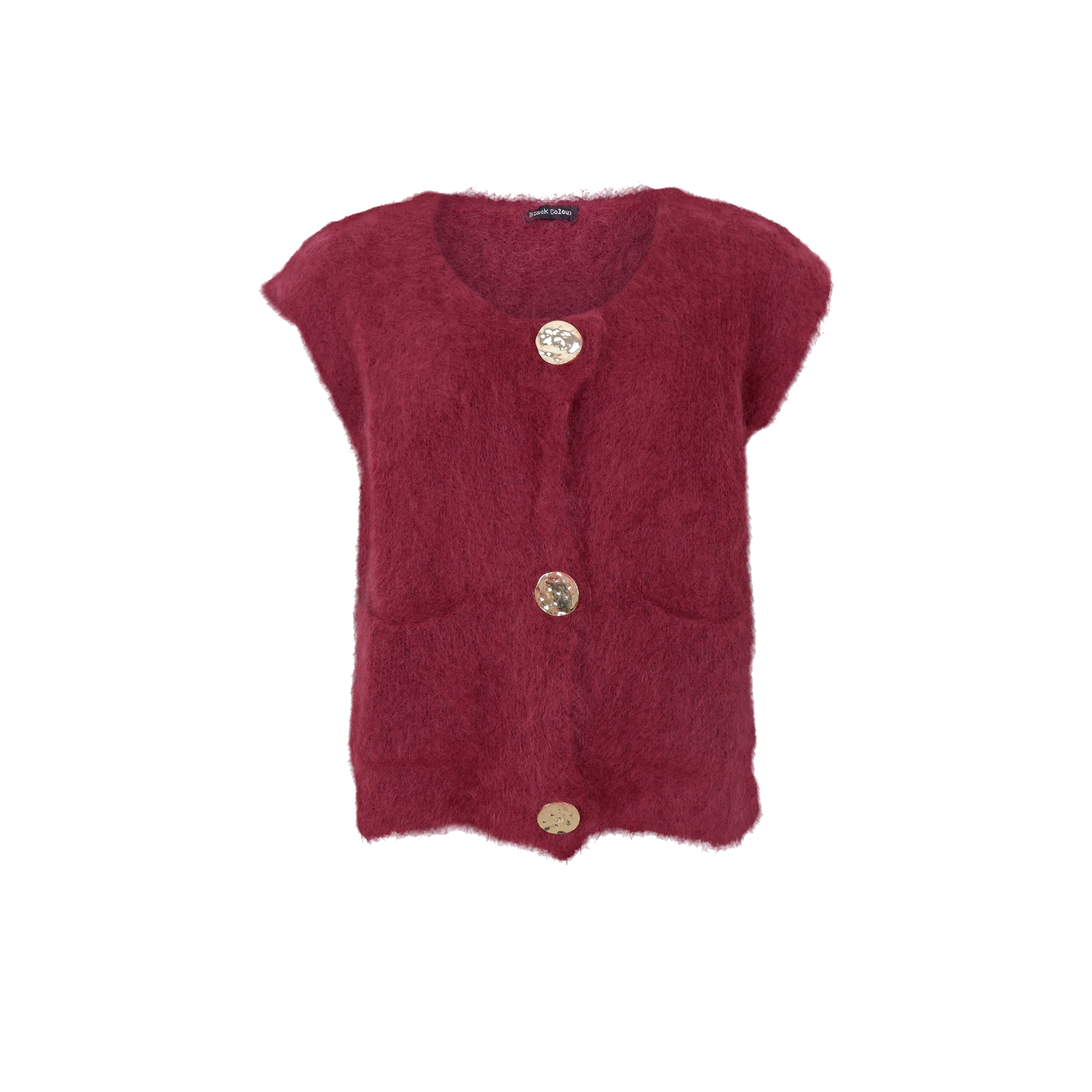 BCBJOERK knitted button vest Plum.png