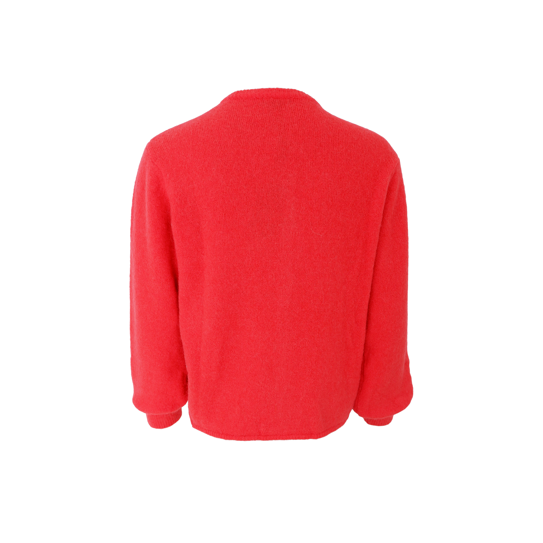 BCBELLA knit cardigan Coral Red 2.png