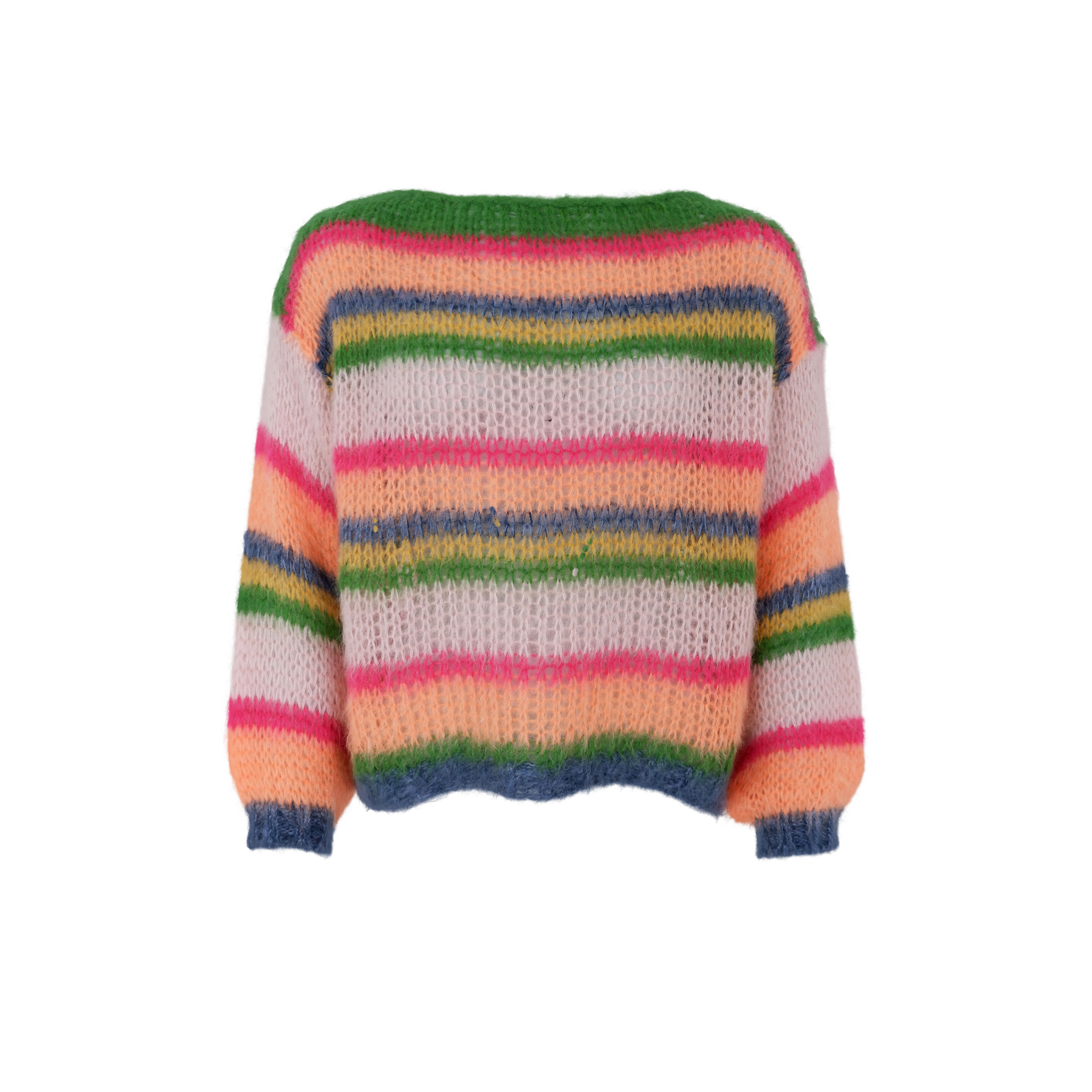 BCANNA multi striped jumper Orange Multi primary.png