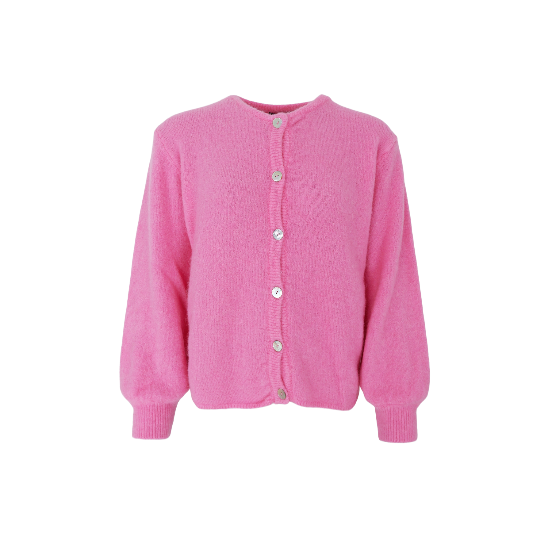 Black Colour Bella  Pink Cardigan