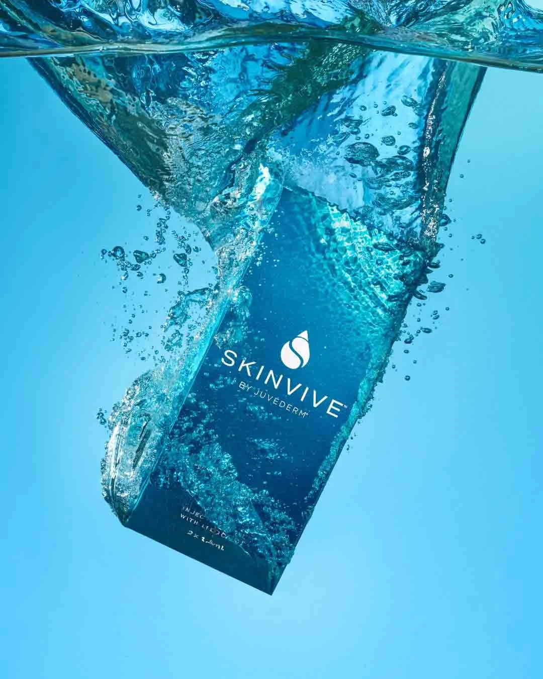 Photo of SKINVIVE™ product box_Skinphinity_Aesthetics_Tarporley_Cheshire