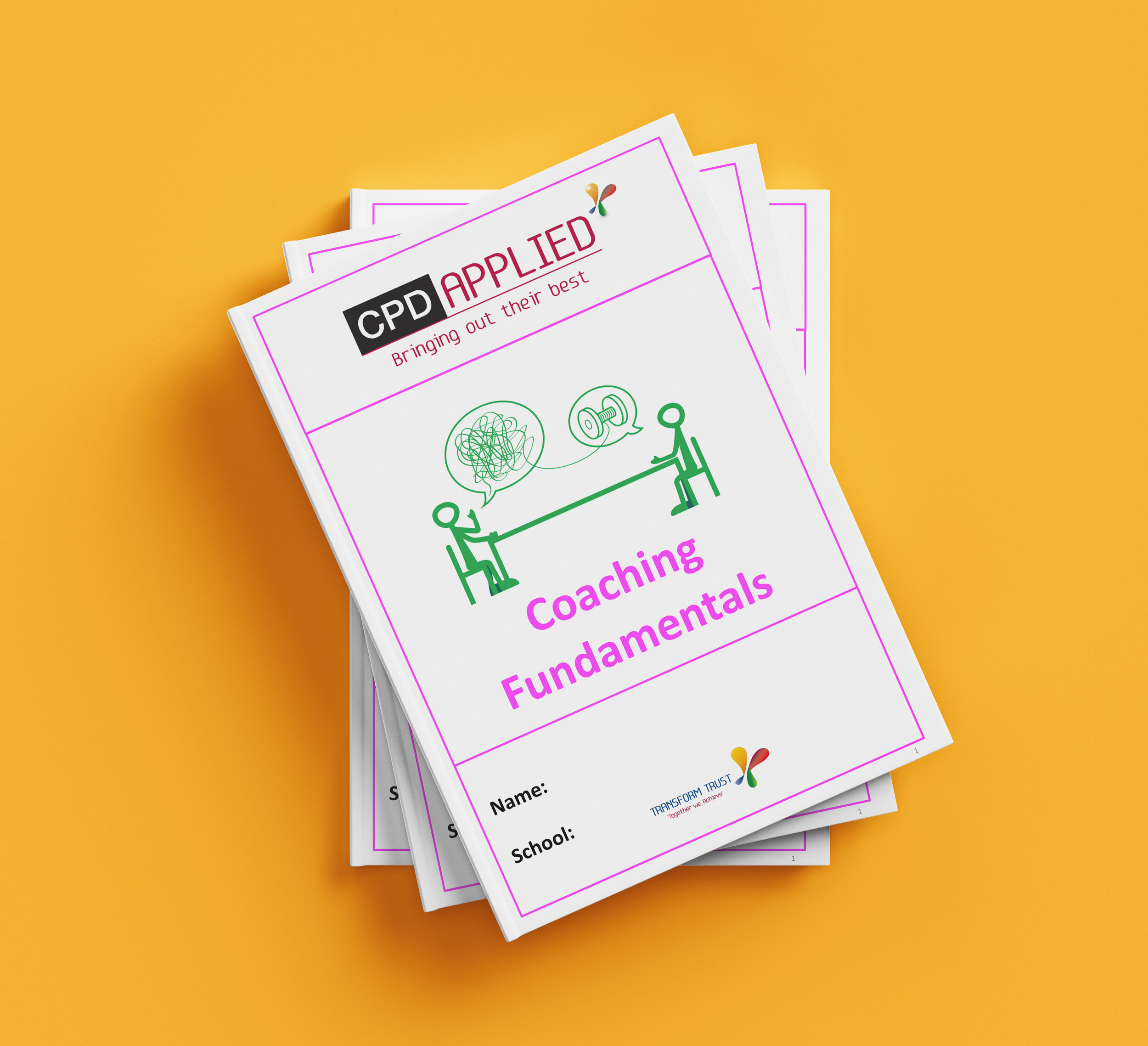 Coaching Fundamentals Booklet - Transform Applied Teaching & Learning workbook cover