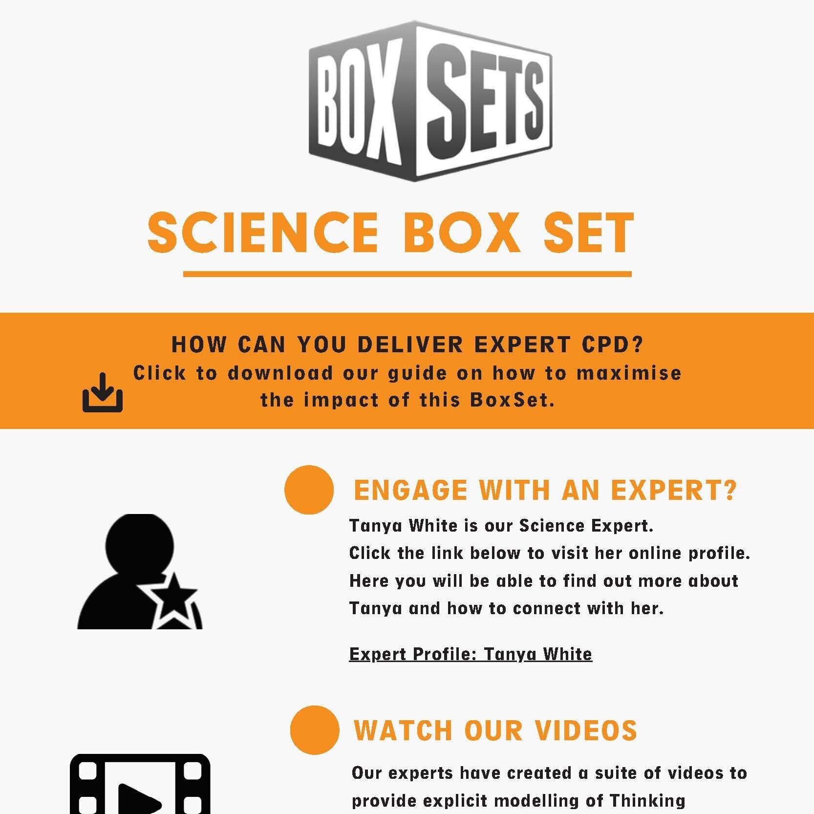 Teaching & Learning Subject Boxset: Reading, Writing & Science resource from Transform schools trust Nottingham