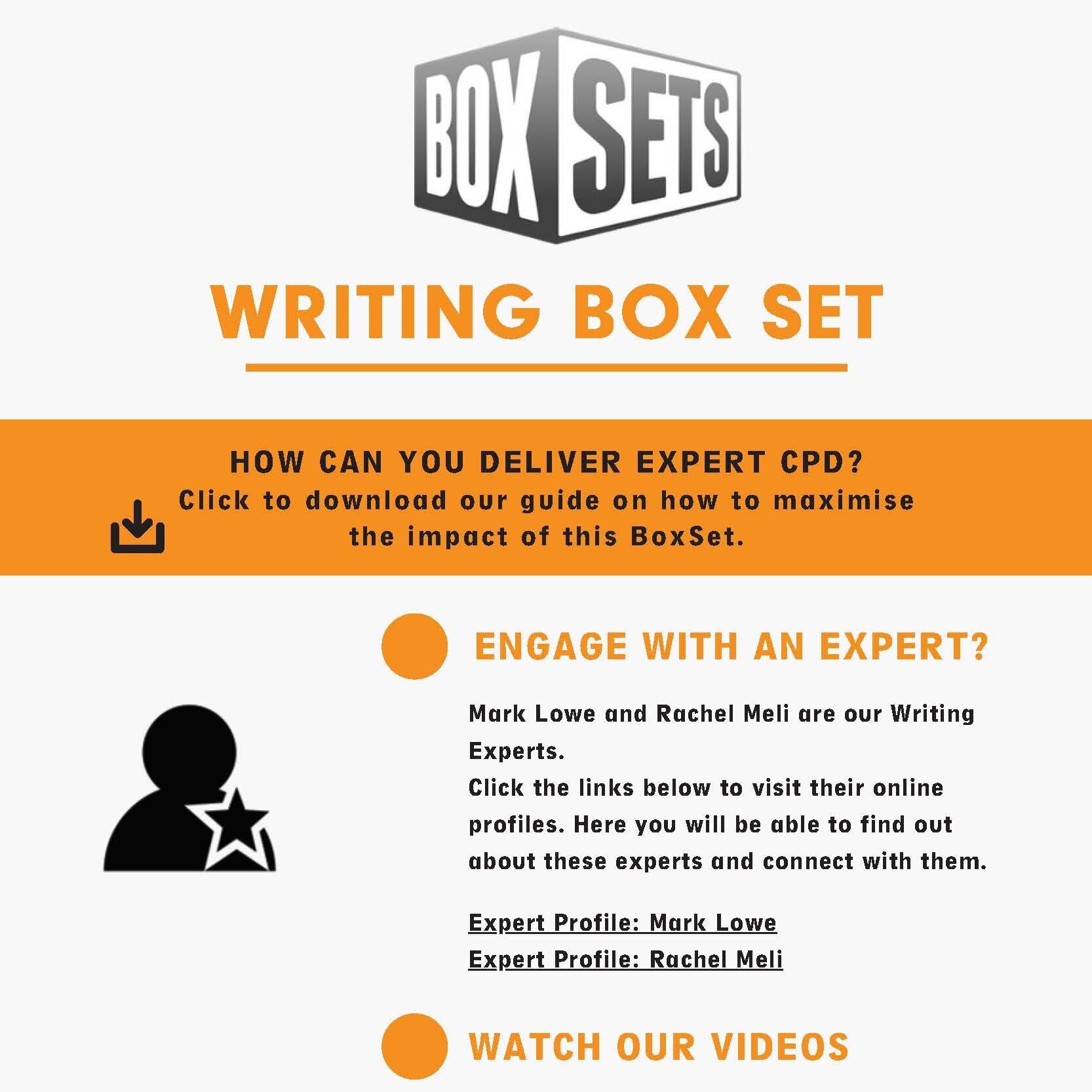 Teaching & Learning Subject Boxset: Reading, Writing & Science resource from Transform schools trust Nottingham