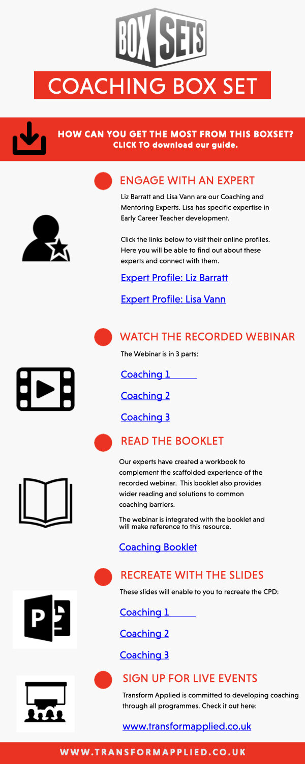 Coaching resource from Transform schools trust Nottingham (Copy)