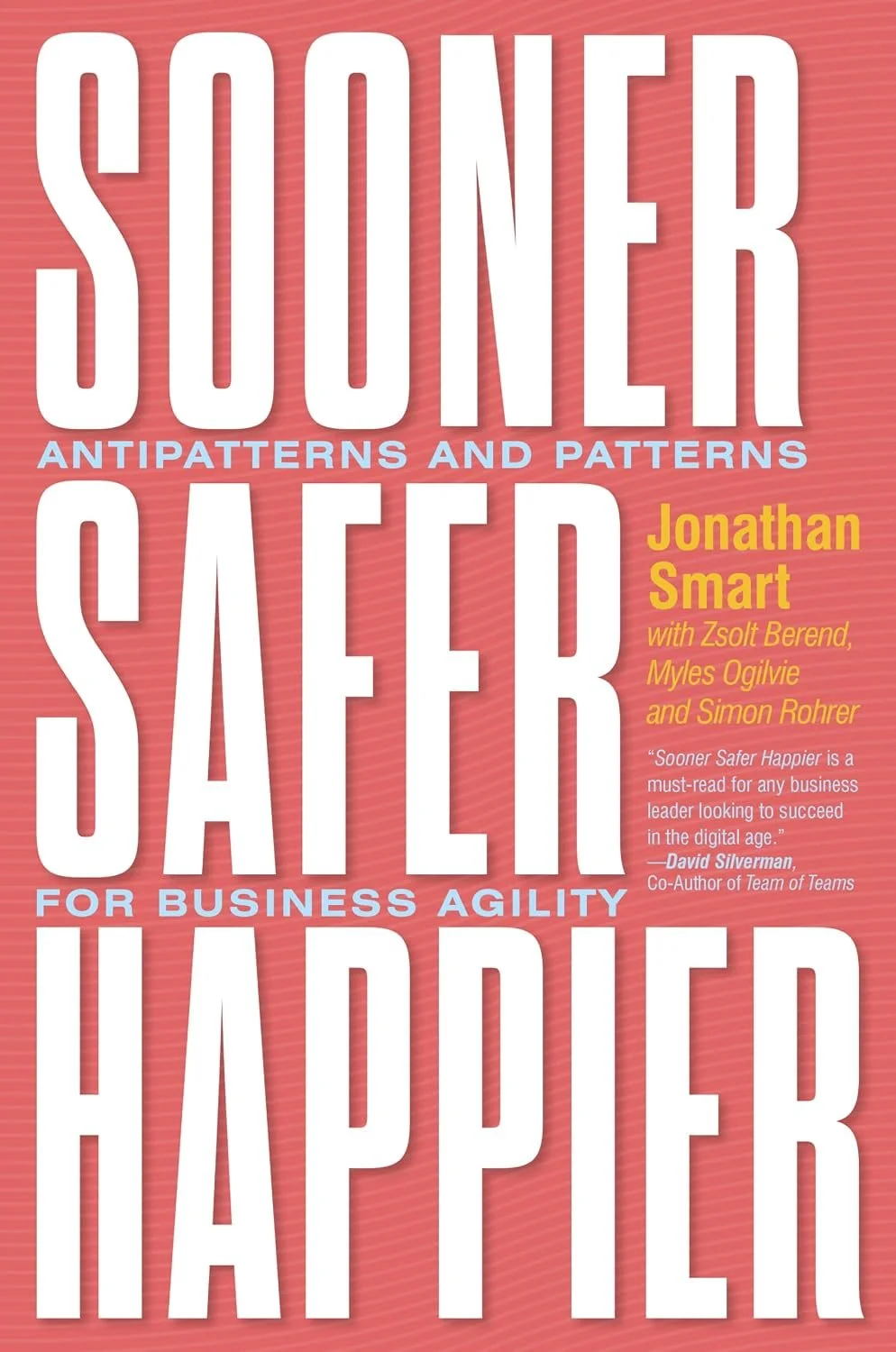 Jonathan Smart; Sooner Safer Happier