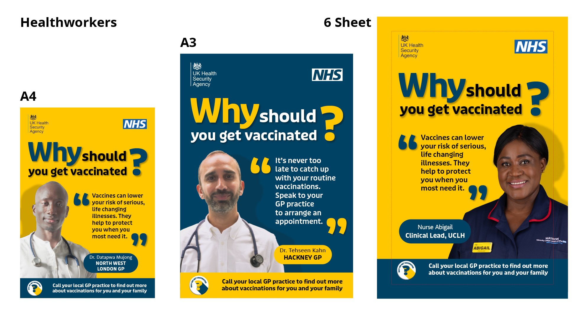 UKHSA Why we vaccinate-Posters-HEALTHWORKERS-LND