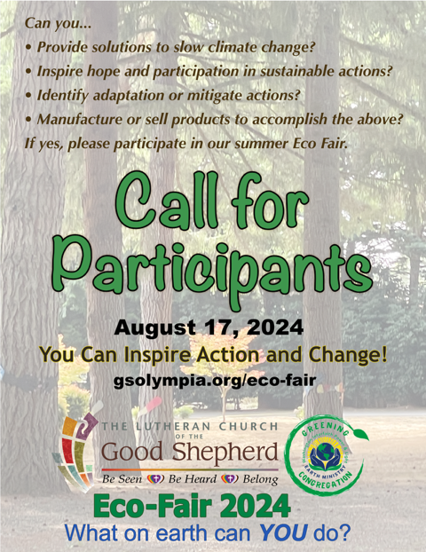 Eco Fair Program Eco-Fair 2024 — Good Shepherd Olympia