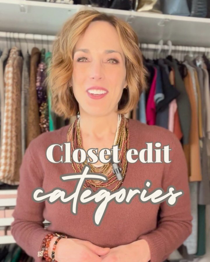 Can you say yes to any of these statements?

➡️ I feel overwhelmed and stressed when I look at my closet.
➡️ I have difficulty organizing my clothes or keeping my closet tidy.
➡️ I often struggle to find something to wear despite having a closet full