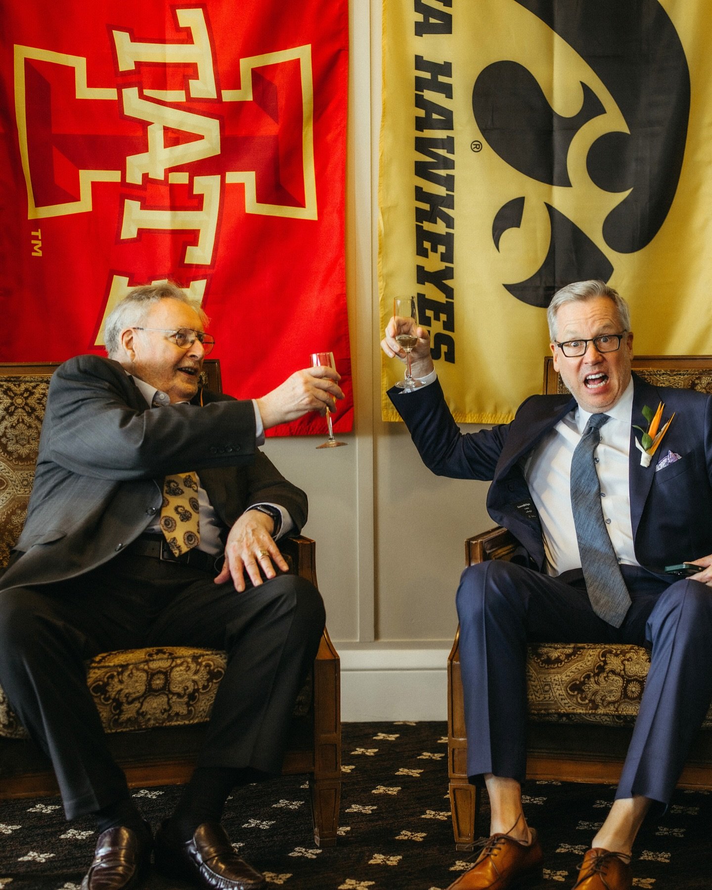 Happy Father&rsquo;s Day to the two favorite dads in my life! Despite being from different corners 🤣, there&rsquo;s a lot of love between them&hellip;and for everyone around them. Big ❤️s.

I love you!