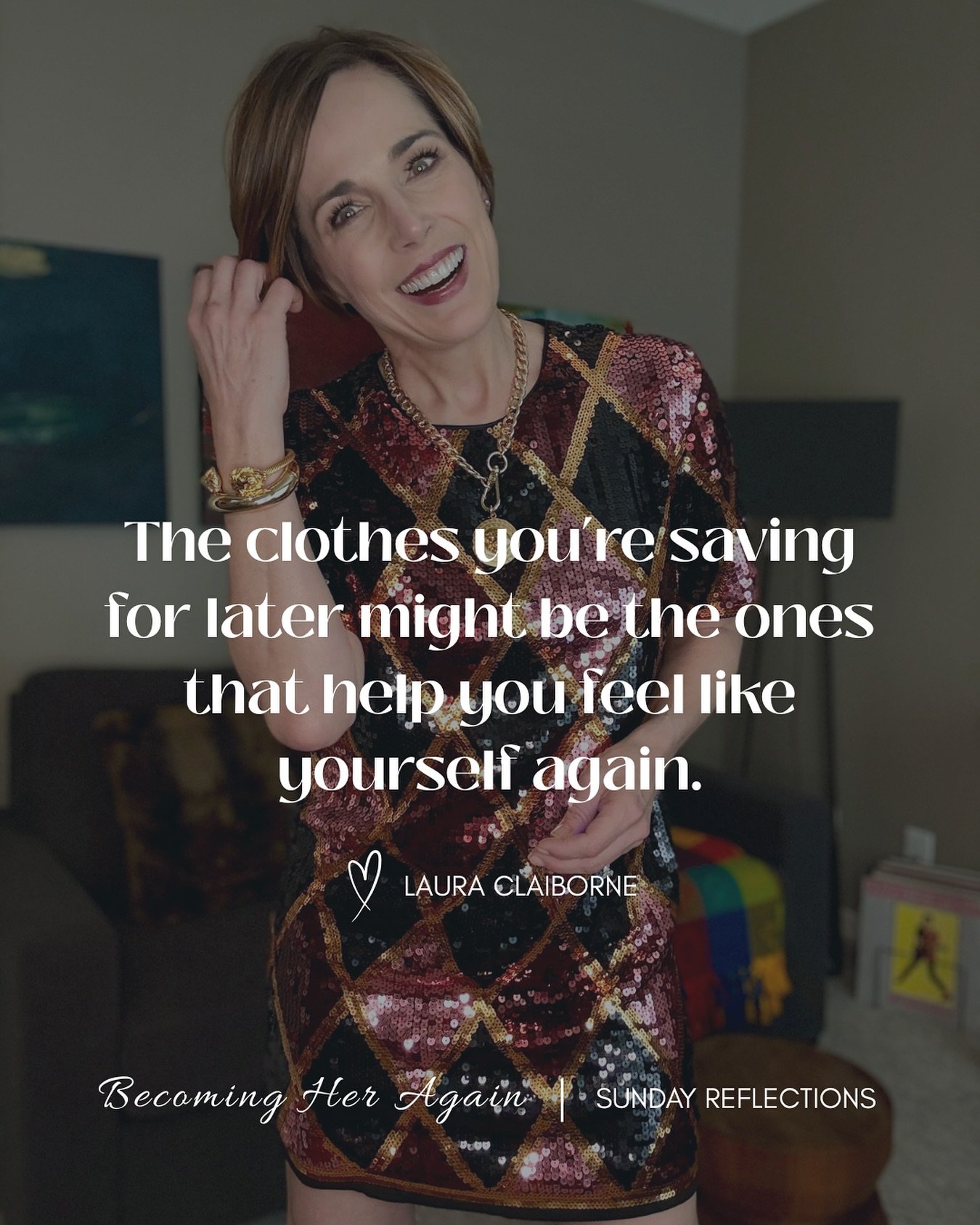 Stop saving your sparkle for special occasions.&nbsp;✨

We all have those pieces &mdash; tucked away, waiting for the &ldquo;right&rdquo; day. But sometimes, what we&rsquo;re really waiting for is permission.

To be seen. To feel good again. To remem