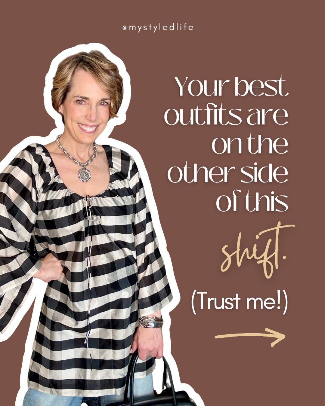 FEELING STUCK IN YOUR STYLE? READ THIS. 👇

If your style has felt off, my free Style Goals Worksheet is exactly what you need. Comment GOALS and I&rsquo;ll send you a link.

You may think a style breakthrough starts with buying something new.

It us