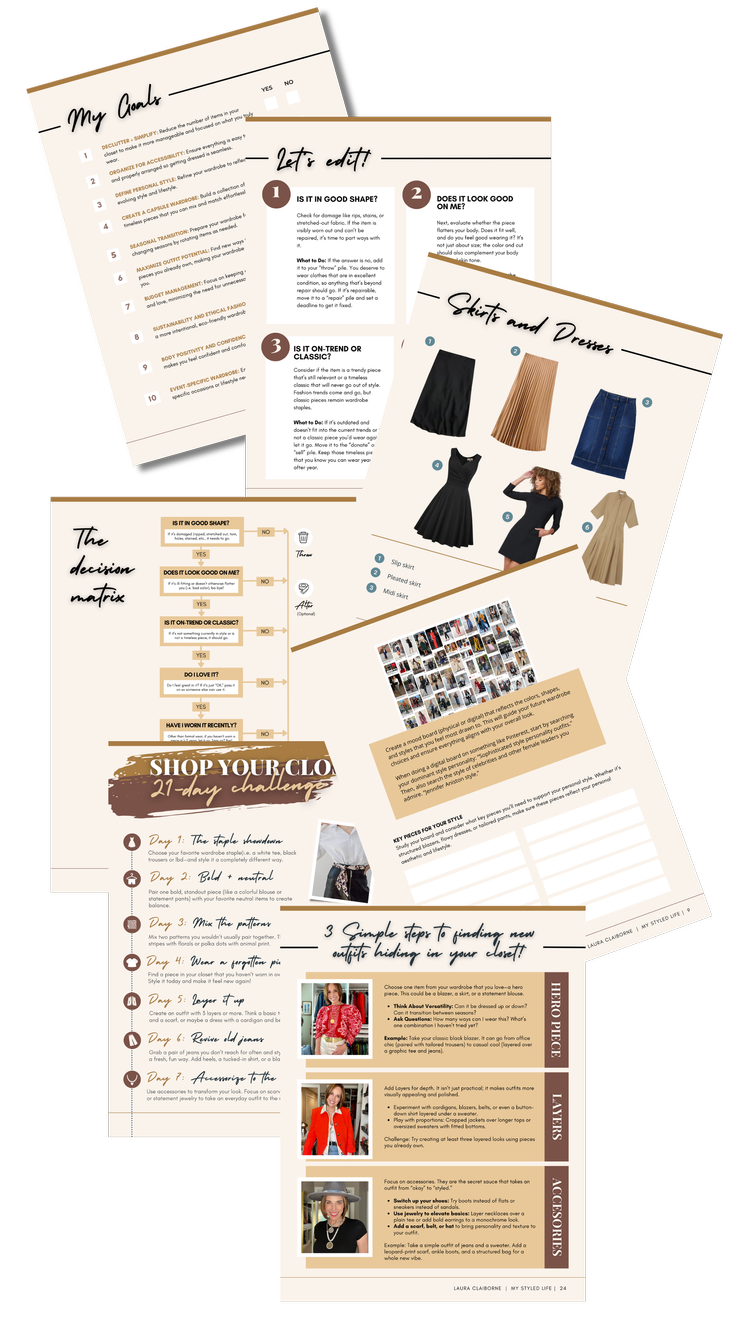 Closet Edit Guide — My Styled Life