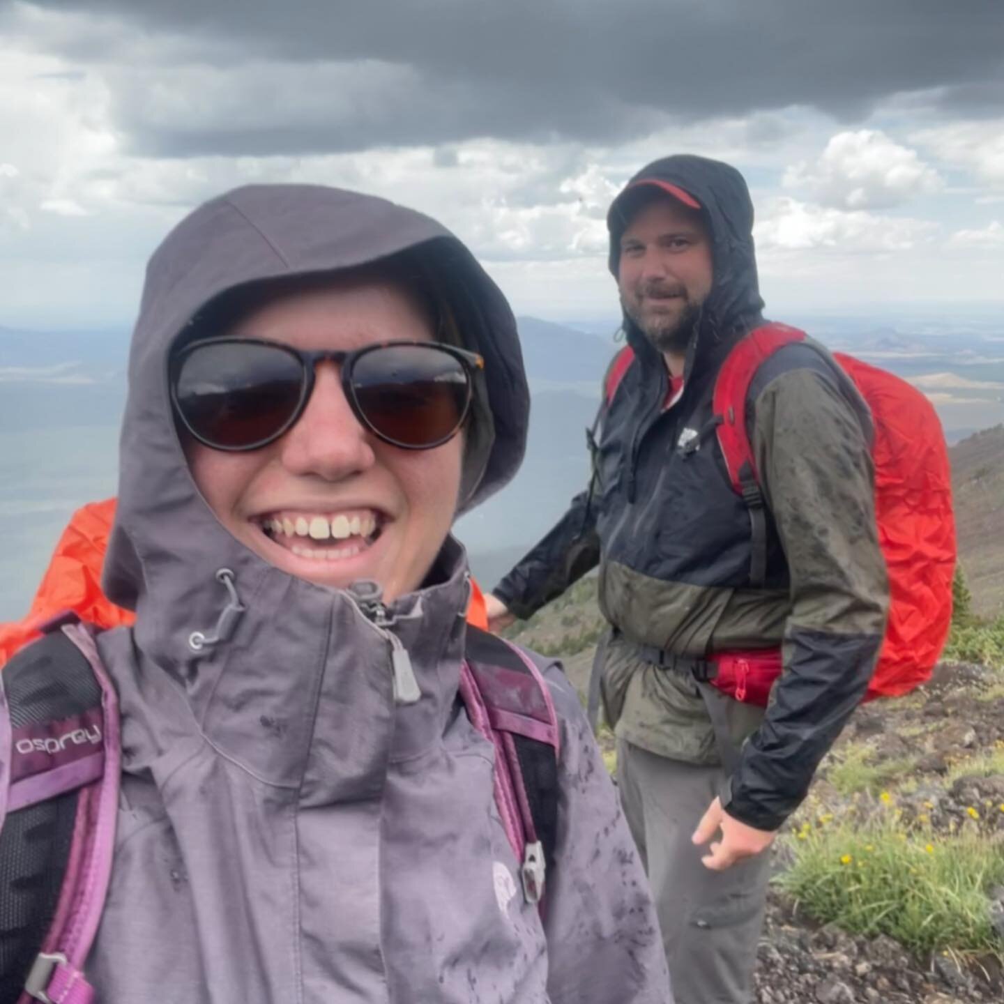 Got caught in a monsoon while summiting the tallest mountain in Arizona!

We&rsquo;ve been driving past Humphrey&rsquo;s Peak every time we drive to Flagstaff with plans to hike it *eventually*, but it turns out there&rsquo;s not really a great time 