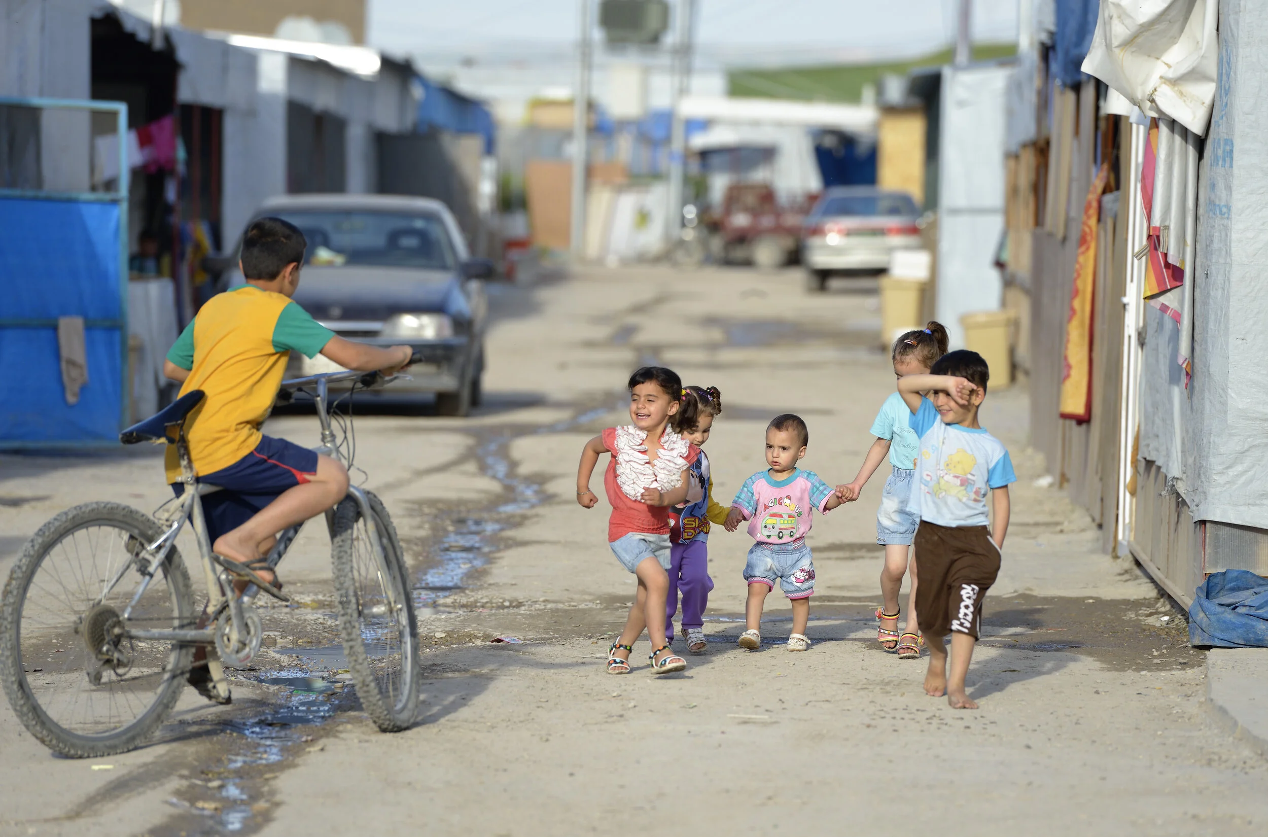 Refugee camp in Iraq