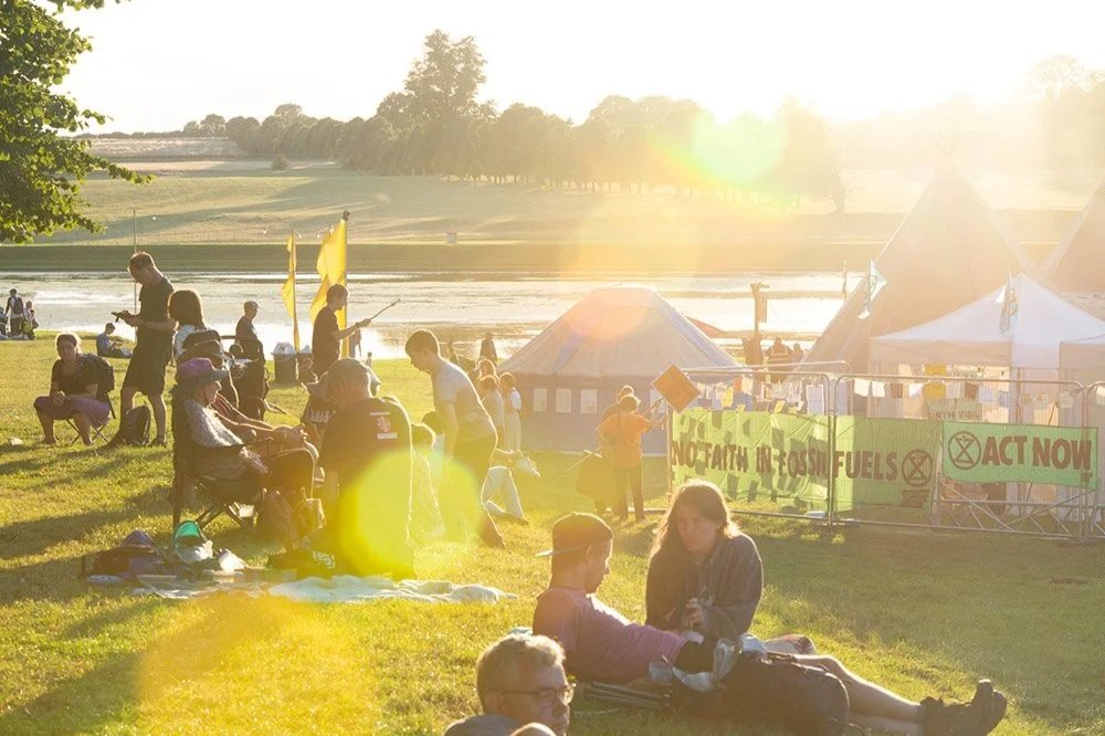 Enjoy the festival vibe
