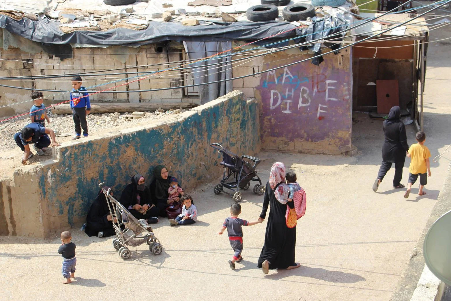 Street scene of Hay el Gharbeh