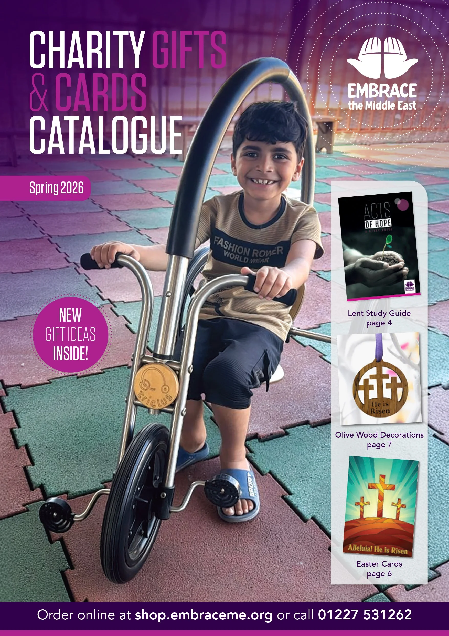 Embrace Charity Gifts & Cards Catalogue Spring 2026