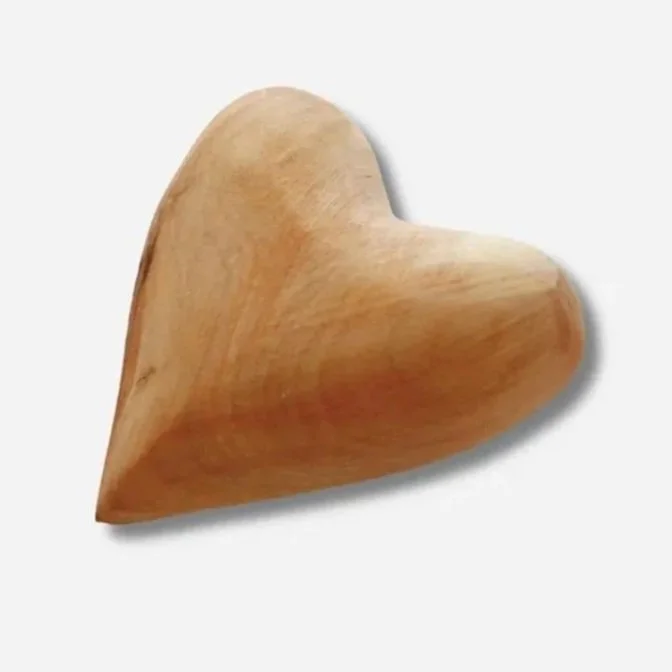 Olive Wood Heart