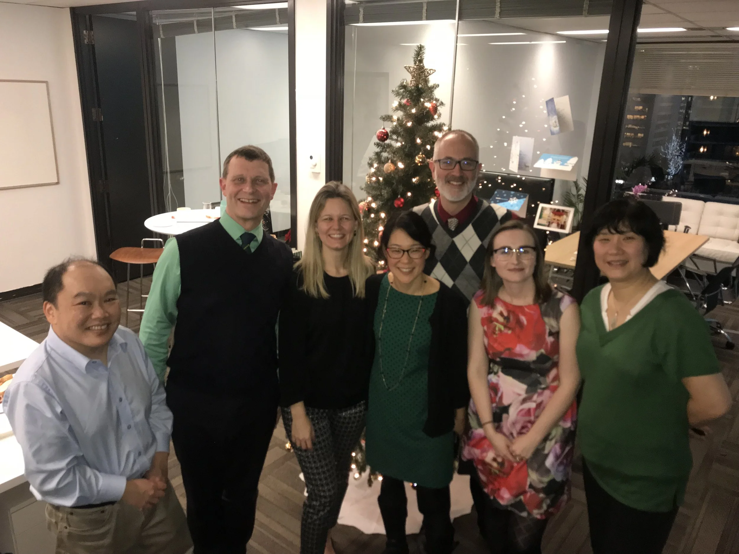  Blast from the past—a holiday party snippet from 2020! 