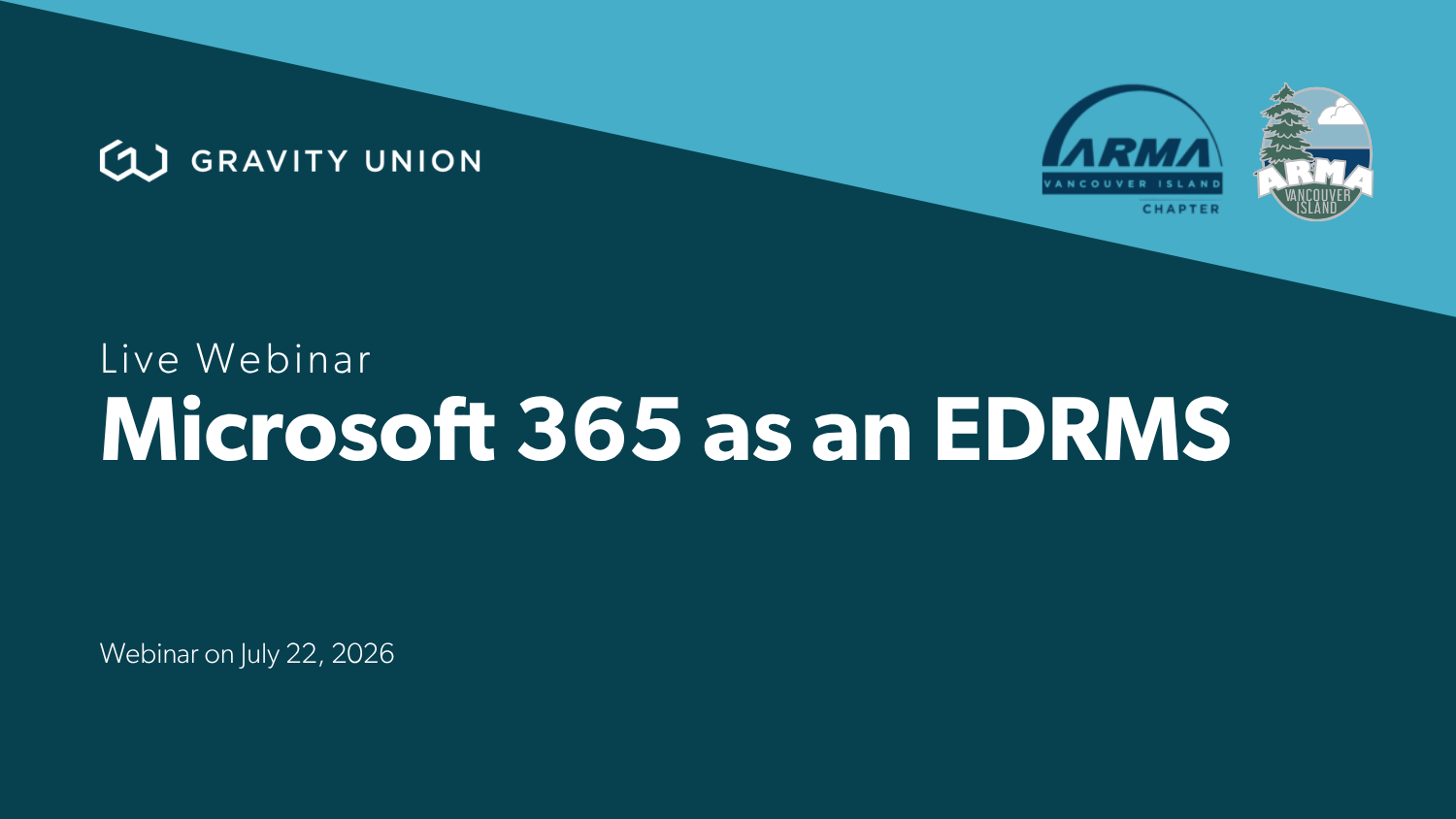 M365 as an EDRMS — Webinar