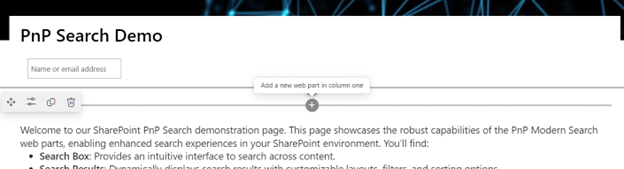 Pnp Search Layout Example How to Configure a Simple PnP Search on a SharePoint Site — Gravity ...