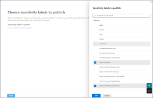 Using sensitivity labels with SharePoint document libraries — Gravity Union
