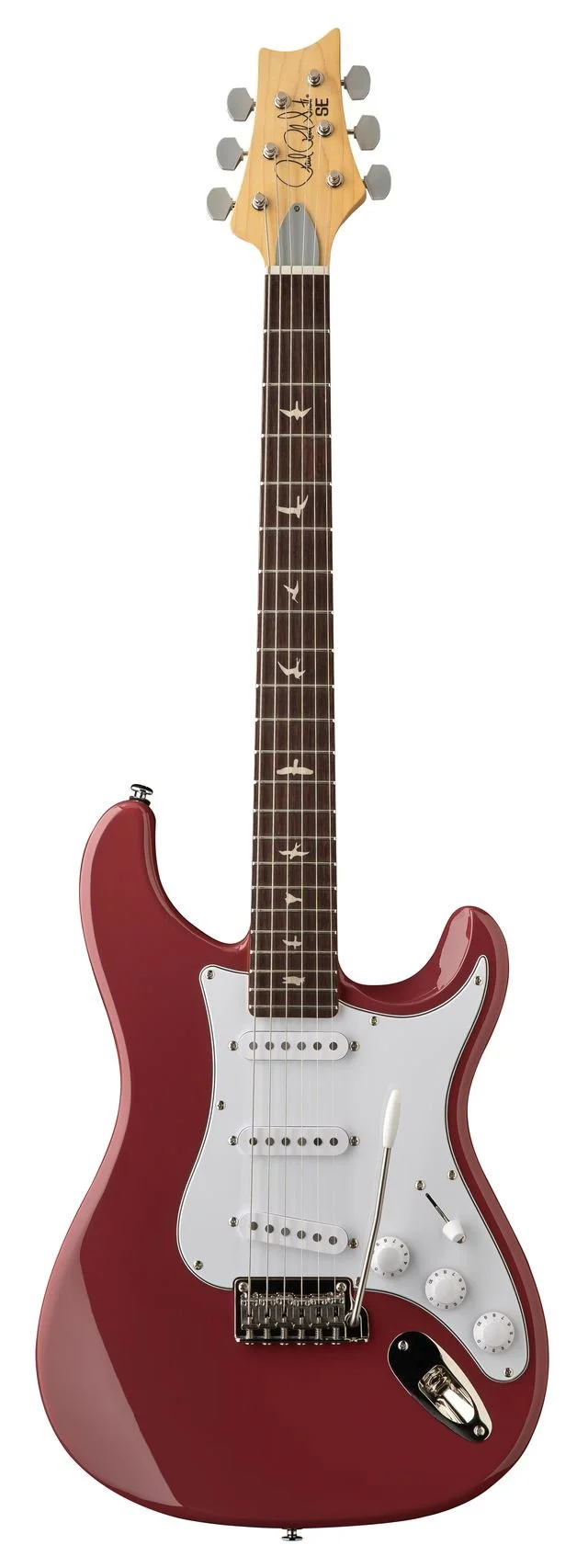 SE Silver Sky Rosewood Derby Red