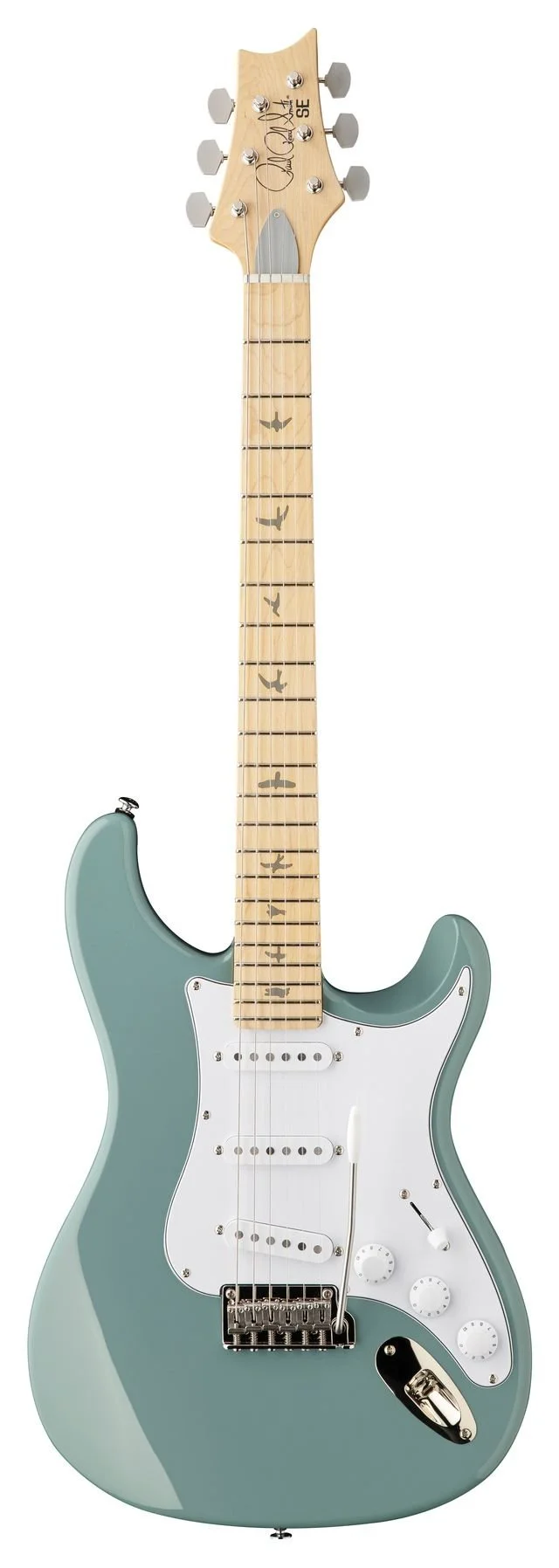 SE Silver Sky Lefthand Maple Stone Blue (Bild zeigt das Rechtshänder Modell)