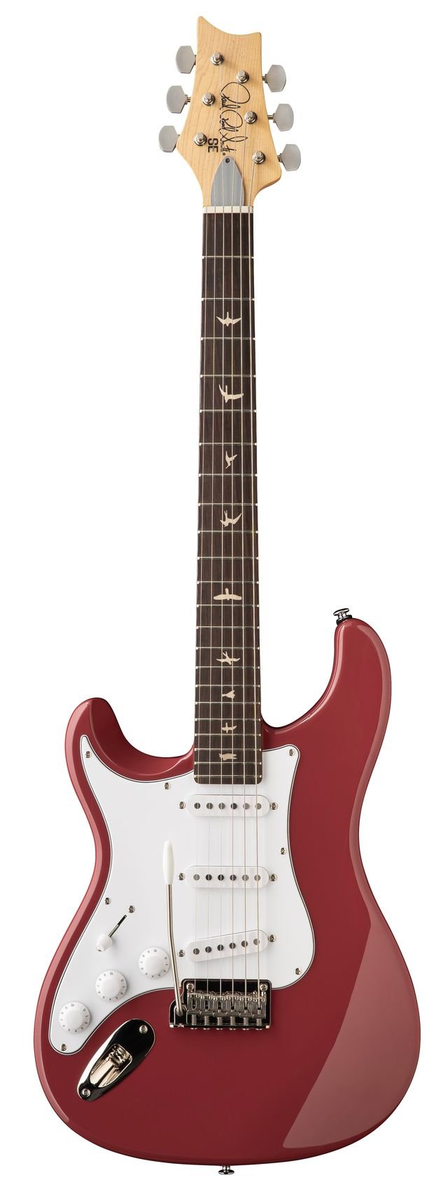  SE Silver Sky Rosewood Lefthand Derby Red 